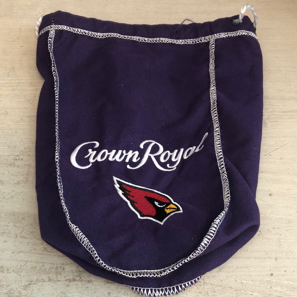 Arizona Cardinals Embroidered Crown Royal Limited Edition Bag Please Read Post